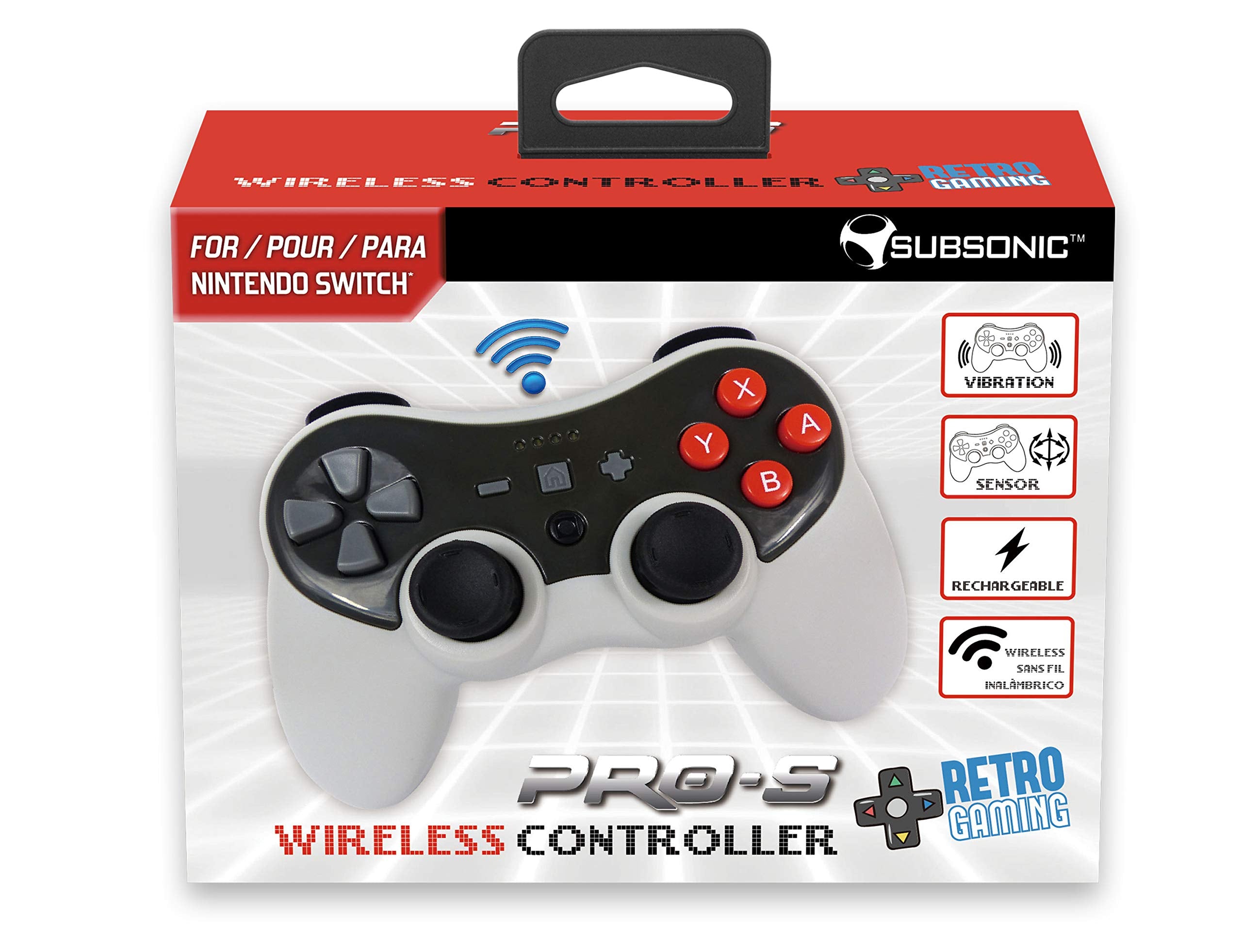 Mando NINTENDO SWITCH - Inalámbrico Retro 80s - Diseño vintage Mando NINTENDO SWITCH - Inalámbrico Retro 80s - Diseño vintage